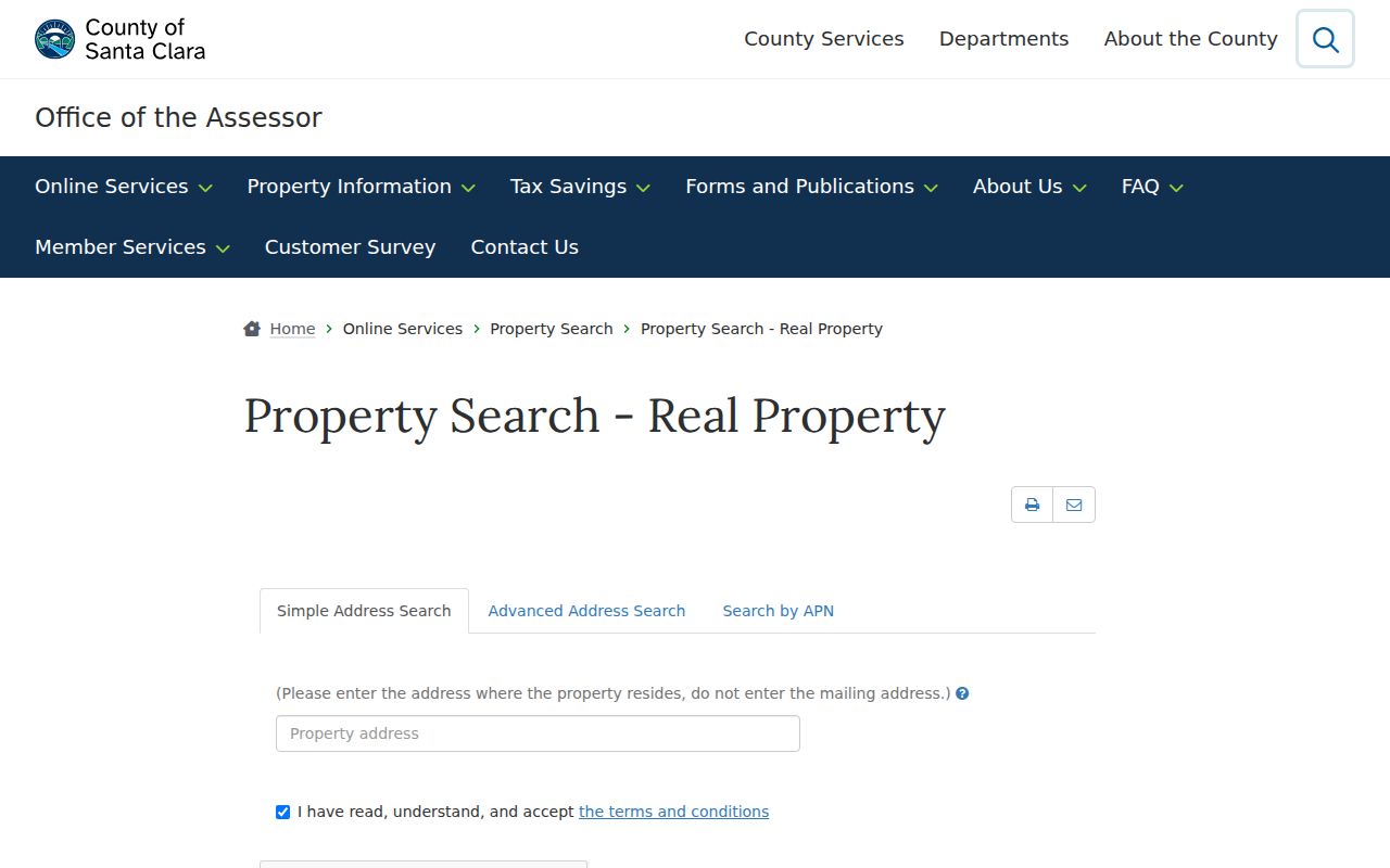 Morgan Hill people search Santa Clara County Assessor property lookup