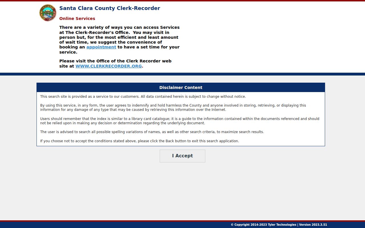 Morgan Hill people search county official records self-service portal
